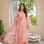 Soraya Returns Pearl Bloom Lawn Suit