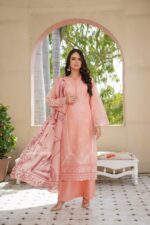 Soraya Returns Pearl Bloom Lawn Suit