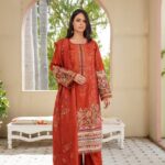 Soraya Returns Aqua Luxe Lawn Suit
