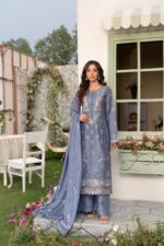 Soraya Lavender Majesty Lawn Suit