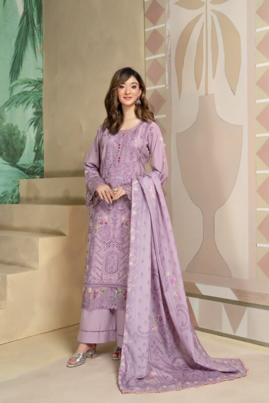 Alizay Blossom Charm Lawn Suit