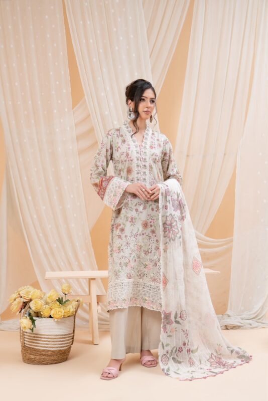 Mehru Blossom Prestige Lawn Suit