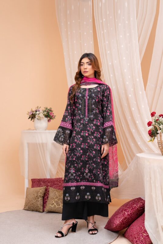 Mehru Ivory Charm Lawn Suit