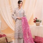 Mehru Midnight Bloom Lawn Suit