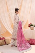 Mehru Midnight Bloom Lawn Suit - Image 2