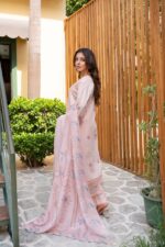 Humaira Ivory Luxe Lawn Suit - Image 2