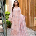 Humaira Ivory Luxe Lawn Suit
