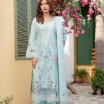 Humaira Floral Majesty Lawn Suit