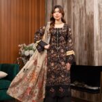 Mehreen Floral Symphony Lawn Suit