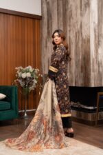 Mehreen Floral Symphony Lawn Suit - Image 2