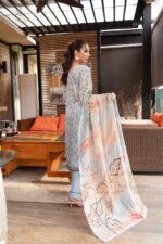 Mehreen Royal Blossom Lawn Suit - Image 2