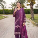 Rabica Lavender Grace Lawn Suit