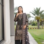 Rabica Orchid Prestige Lawn Suit