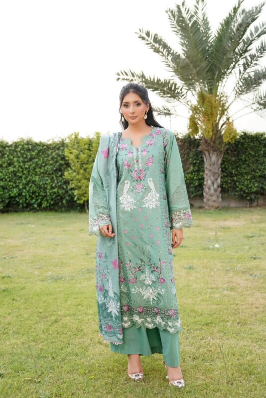 Rabica Pearl Essence Lawn Suit