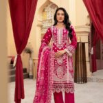 Sameya Lawn Suit - Munira Designer
