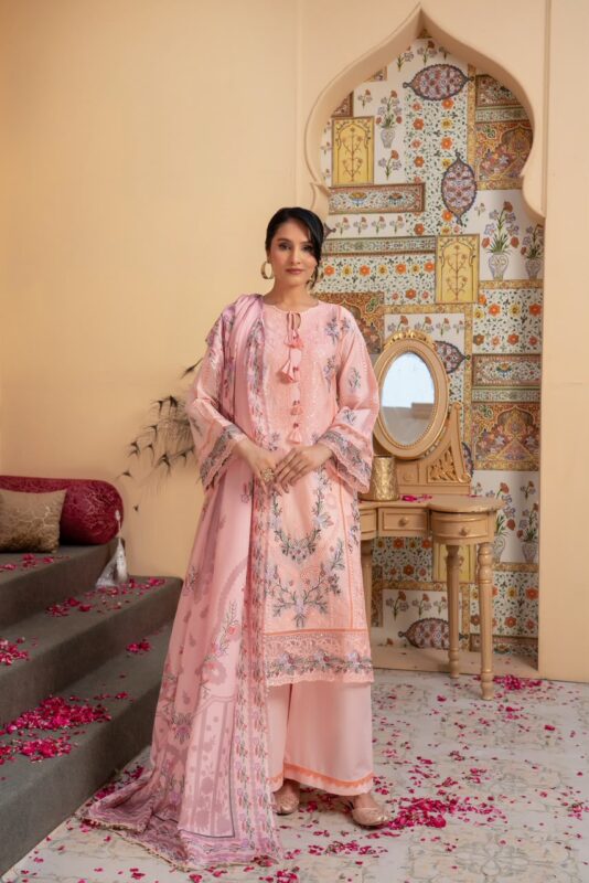 Sameya Royal Petals Lawn Suit