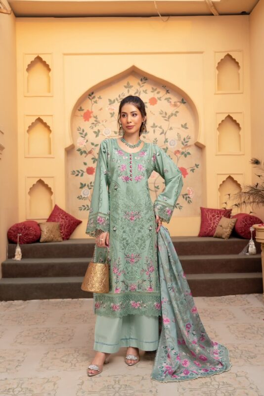 Sameya Celestial Flora Lawn Suit
