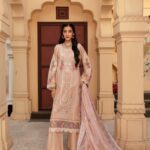 Sameya Pearl Bloom Lawn Suit
