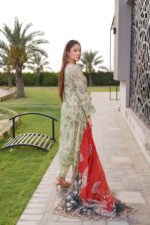 Wani Emerald Grace Lawn Set - Image 5