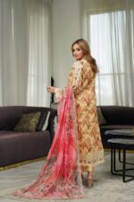 Wani Midnight Flora Premium Lawn Set - Image 2