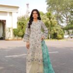 Zaveya Lawn Suit Munira Designer