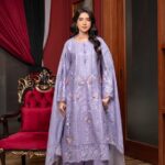 Ifzah Luxe Heritage Lawn Suit