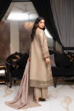 Ifzah Ivory Royale Lawn Suit - Image 2