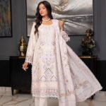 Ifzah Midnight Elegance Lawn Suit