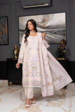 Ifzah Midnight Elegance Lawn Suit