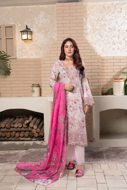 Zoya Garden Elegance Lawn Set