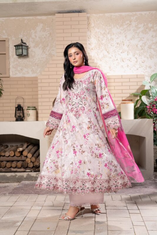 Zoya Garden Elegance Lawn Set