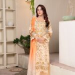 Areeba Blossom Charm Lawn Set