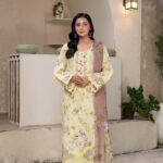 Meher Royal Bloom Lawn Set