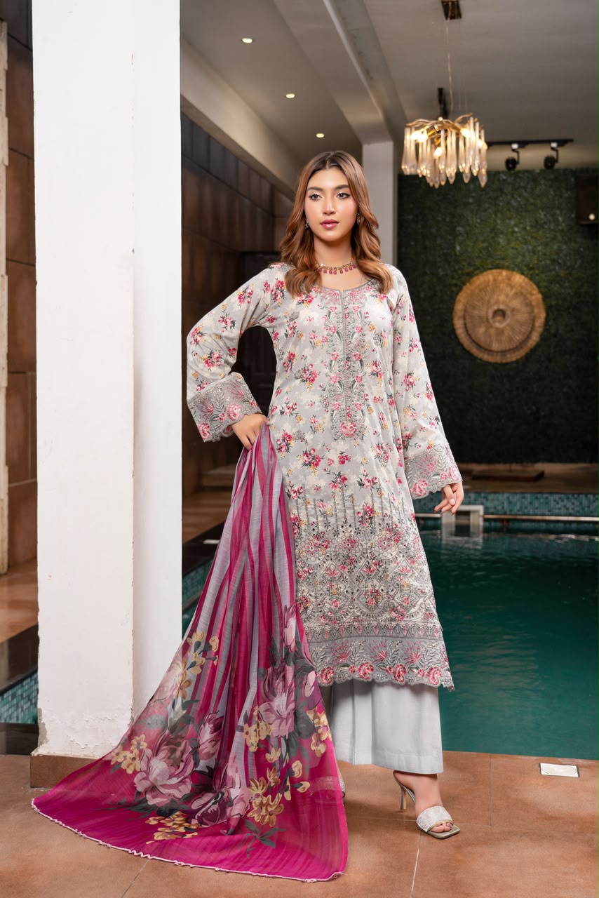 Ojala Frock & Shirt Set Munira Designer 3 Ojala Frock & Shirt Set Munira Designer