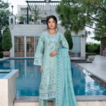 Sehar Floral Schiffli Charm
