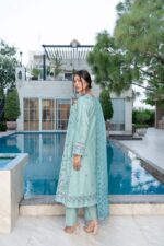 Sehar Floral Schiffli Charm - Image 2