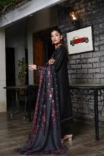 Sehar Black Floral Majesty - Image 2
